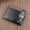 Black, variant on Wallet Men's Patchwork Leather Trifold Wallet with Coin Pocket Card Holder Short Male Purse Stylish Money Bag