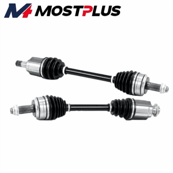 MOSTPLUS Pair Front CV Axle Shafts Set for 2013-2014 Honda Accord 2.4L Auto CVT Trans