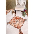 thumbnail image 3 of Furnish My Place Distressed Runner Rug - 2 ft. x 8 ft., Peach, Indoor Rug with Border Design, Jute Backing, 3 of 10
