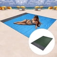 thumbnail image 3 of Colchoneta de playa plegable Yuarrent impermeable sin arena para exteriores Verde oscuro OD023119-04, 3 of 6