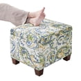 thumbnail image 3 of Convenience Concepts Madison Storage Ottoman, Paisley Fabric, 3 of 7