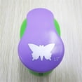 thumbnail image 4 of serony 3 Pieces Hole Puncher Paper Punchers Multiple Fast Tools Tool Art Cards Manual Decoration Album and Photo Patterns Easy DIY pointed butterfly 1.5'', 4 of 6