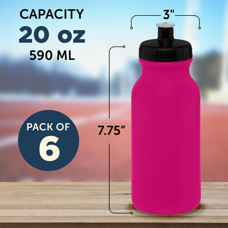 Tessco 20 Pcs Water Sports Bottles Bulk for Kids 18 oz Plastic Neon Sport  Bottle Reusable Drink Bott…See more Tessco 20 Pcs Water Sports Bottles Bulk