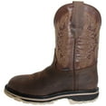 thumbnail image 2 of The Western Shops Men's Leather Square Toe/ Steel Toe Work Boot, 2 of 4