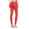 thumbnail image 2 of Hudson Womens Krista Denim Skinny Jeans Orange 24, 2 of 3