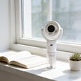 thumbnail image 4 of Portable Misting Fan - Rechargeable Handheld Fan with Spray Function, Personal Cooling Fan for Travel & Outdoor Use, White, JKODE, 4 of 7