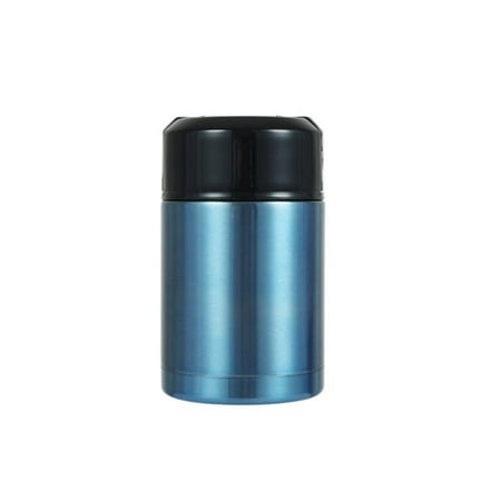 

800 ml Thermos Stainless Steel Food Flask Kids School Lunch Box（blue）