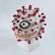 thumbnail image 3 of Creepy Scary Halloween Ncov-19 Mask, Virus Mask Novelty Halloween Costume Latex Head Party Decoration Mask, Halloween horror anti-epidemic propaganda, 3 of 5