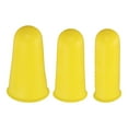 thumbnail image 1 of Uxcell 9Pcs Protectores de Dedos de Goma de Silicona en 3 Tamaños Amarillo, 1 of 6