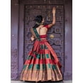 thumbnail image 4 of Parvdi Indian Traditional Party Wear Dress for Women Ethnic Wear Fully Stitched Lehenga Choli Set With Dupatta, 4 of 7
