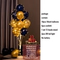 thumbnail image 5 of Kit de soporte para globos de mesa de 1,3 m con cadena de luces, centro de mesa con globos para decoraciones de cumpleaños, baby shower, fiestas de Navidad, 5 of 5