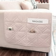 thumbnail image 2 of Sofa Armrest Organizer with 6 Pockets Waterproof Armchair Caddy Organizer Non-Slip Armrest Storage Organizer Hanging Sofa Armrest Caddy Washable Armrest Caddy Pocket for Sofa Couch Reclin, 2 of 10