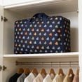 thumbnail image 5 of Heavy Duty Storage Bag with Reinforced Handles - Large Tote for Clothes Toy and Christmas Decoration Thickened with Double Zippers, 5 of 6