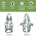 thumbnail image 5 of Balery Design Name Dog Hoodie Pets Wear Hoodies For Small Dogs Pet Clothes Costumes, Pets Wear Hoodie Sweatshirt Outfit For Dogs Cats Cosplay Party-Size Name, 5 of 8