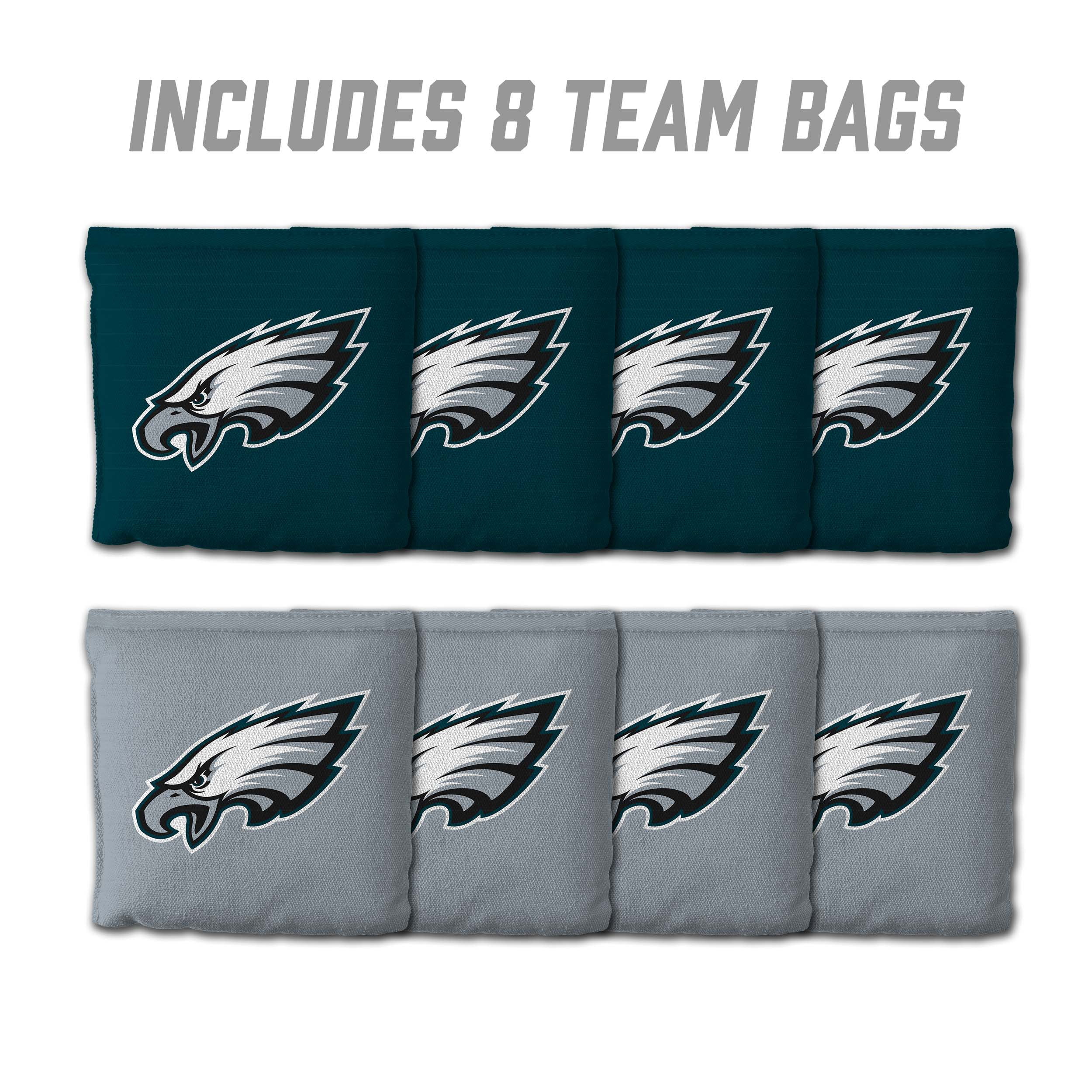 Philadelphia Eagles 8pk Licensed Cornhole Bags