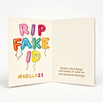 thumbnail image 3 of CCOCC 21St Birthday Cards Gifts for Him Her,Perfect 21 Year Old Birthday Decorations for Son Daughter,Rip Fake Id Card for Best Friend, 3 of 7