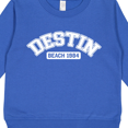 thumbnail image 3 of Inktastic Destin Beach 1984 Toddler Sweatshirt, 3 of 4