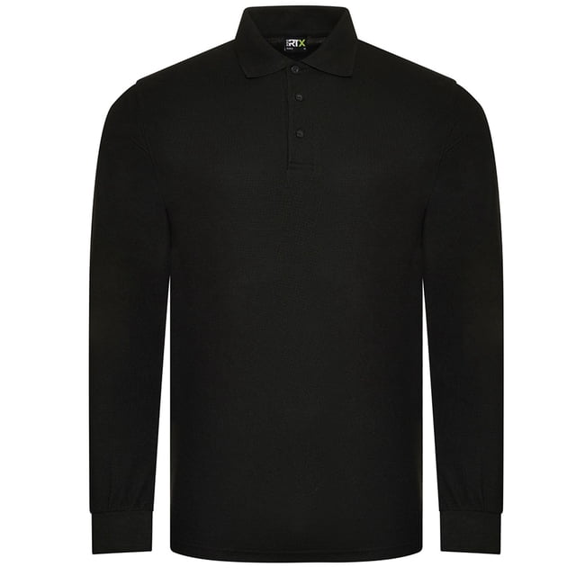PRO RTX Polo Piqué à Manches Longues pour Hommes PRO
