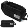 thumbnail image 1 of Neceser PAVILIA Tactical Travel Hygiene para hombre, color negro, 1 of 9
