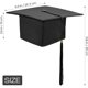 thumbnail image 2 of Gorro de graduación - sombrero de copa adulto Zhivalor HMHZ868-1, 2 of 3