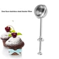 thumbnail image 2 of Shaker Duster Tamiz De Azúcar Inoxidable Tamiz De Azúcar Con Una Mano Multifuncional Durable Varilla De Polvo Draga Para Hornear En Interiores Cocina sonducket HA019212-00, 2 of 5