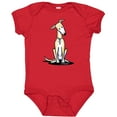 thumbnail image 3 of Inktastic Curious Greyhound Boys or Girls Baby Bodysuit, 3 of 5