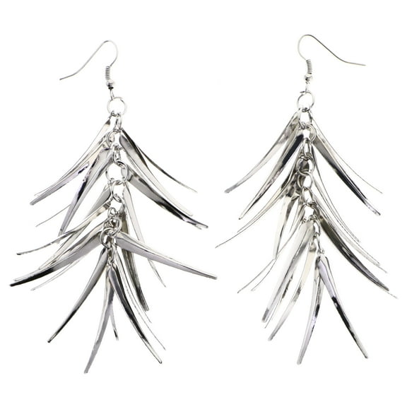 Mi Amore Dangle-Earrings Silver-Tone