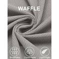 thumbnail image 6 of COOFANDY Men's Button Down Waffle Shirt Jacket Casual Long Sleeve Shacket Lightweight Overshirts with Flap Pockets, 6 of 7