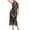 Black, variant on Wancir Women's Sparkly Sequin Mini Dress Shimmer Loose Short Shift Cocktail Party Dress with Fringe Hem