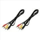 thumbnail image 1 of 2 Piezas 1.5M 4.9 Pies 3 Rca Macho A 4 Cable de Conversion para Pc Tv S-Video, 1 of 5