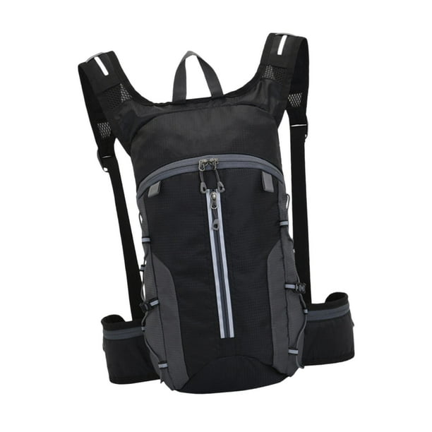 Mochila de hidratación Ciclismo ligero para deportes Ciclismo Mochilero Negro