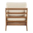thumbnail image 4 of NPD Furniture Chandler Fabric Accent Chair in Palladian Beige, 4 of 14
