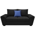 thumbnail image 2 of Love seat EL BAZAR STORE Islandia Lino negro 2 plazas, 2 of 4
