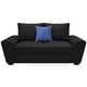 thumbnail image 2 of Love seat EL BAZAR STORE Islandia Lino negro 2 plazas, 2 of 4