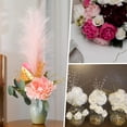 thumbnail image 7 of 4mm Gold Pearl Flowers Stick QZS Wedding Pearl Floral Picks Christmas Tree Topper Picks 50pcs DIY Beads Garland Accessories, 7 of 7