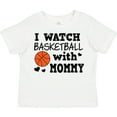 thumbnail image 3 of Inktastic I Watch Basketball with Mommy Boys Toddler T-Shirt, 3 of 5