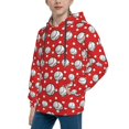 thumbnail image 2 of Daiia Cute Baseball for Boys Fashion Hoodies & Sweatshirts with Kangaroo Pocket,Hooded Sweatshirt for Kid, Breathable& Moisture Wicking-Large, 2 of 6