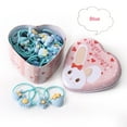 thumbnail image 5 of SPRING PARK 20Pcs Hair Band Rabbit Flower for Women Girl Ties Rope Elastic Hairband Ponytail Holder, 5 of 8