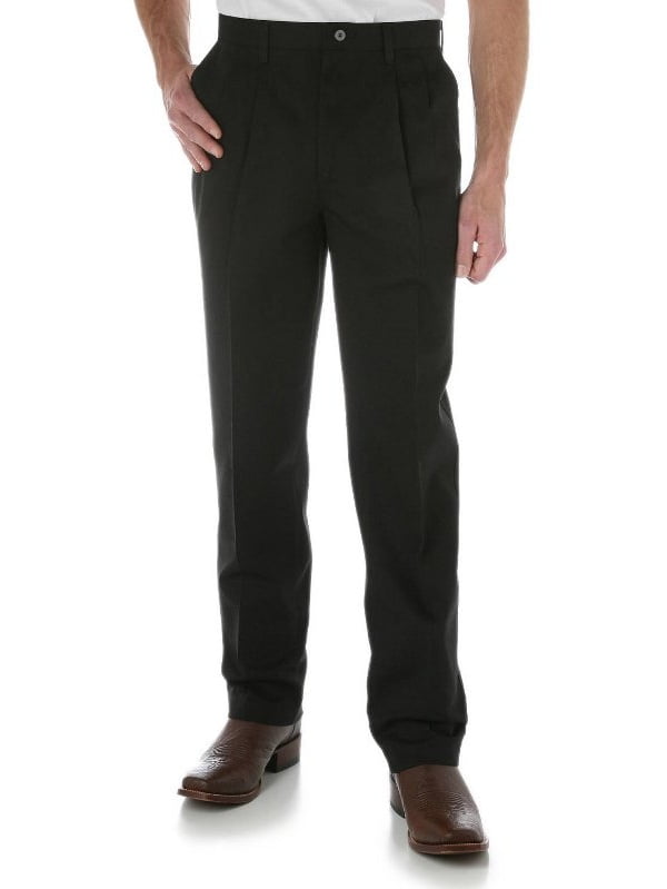 wrangler riata teflon treated slacks