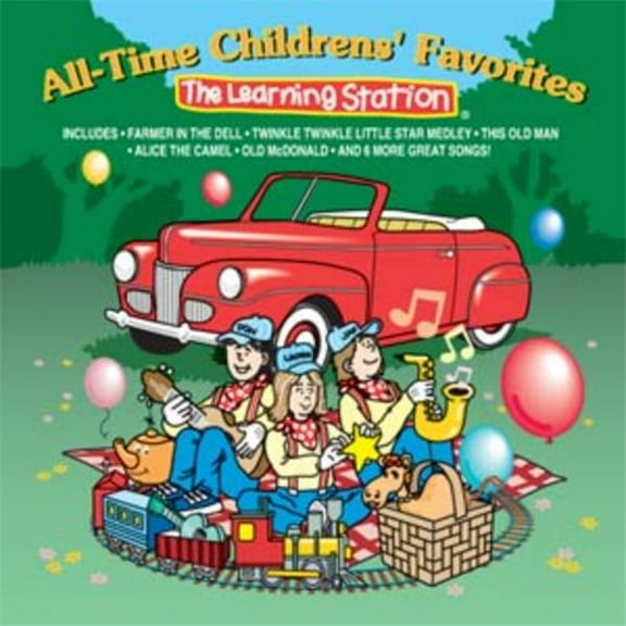 Kimbo Educational KUB4000CD All Time Childrens Favorites Song CD for PK to 1st Grade