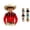 Red, variant on Boys Wild West Cowboy Shirt Cactus Desert Pattern Long Sleeve Collared Button Down Smart Casual Blouse Top