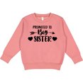 thumbnail image 2 of Inktastic Promoted to Big Sister Arrows and Hearts Toddler Sweatshirt, 2 of 4