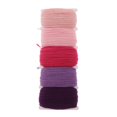 thumbnail image 1 of Cuerda , cordón , cordón artesanal, cordón acramé, de equipaje, cordón de cortina para manualidades, manualida Púrpura BLESIY Cuerda de algodón retorcida natural, 1 of 7
