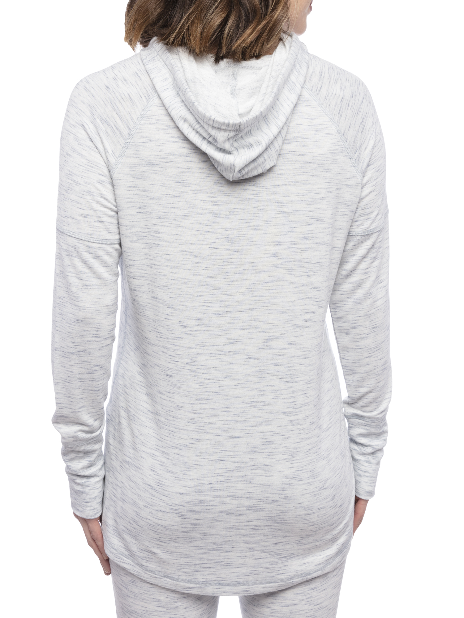 Champion Long Sleeve Stretchy Rayon, Polyester, Spandex Hoodie (Women's) 1 Pack - image 3 of 6