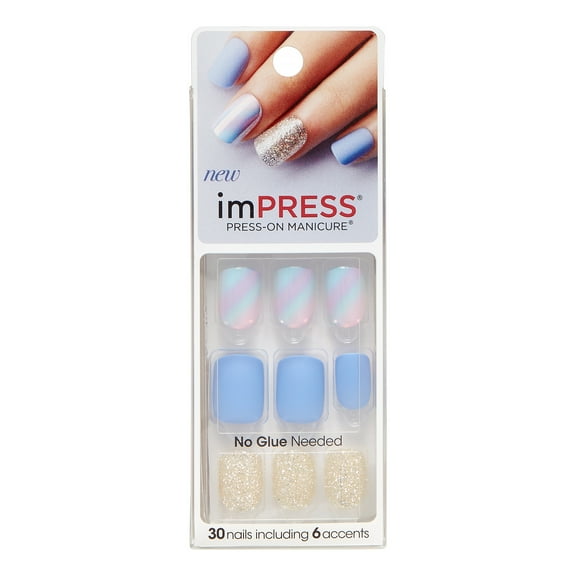 ImPRESS Press-on Nails Gel Manicure - Firefly