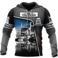 thumbnail image 2 of Nuevas sudaderas con capucha para hombre con estampado 3D de camiones pesados, moda urbana, suéter holgado de gran tamaño, sudaderas casuales de otoño e invierno, 2 of 5