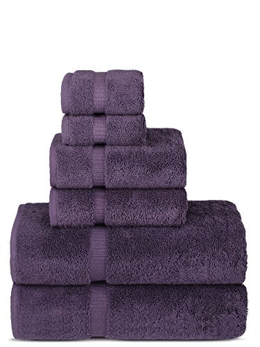 12-Piece, Chakir Turkish Linen Luxury Premium Cotton Long-Stable Turkish Towels 