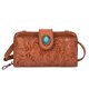 thumbnail image 1 of Bolso bandolera LAVAWA para mujer, pequeño, vintage, turquesa, 1 of 6