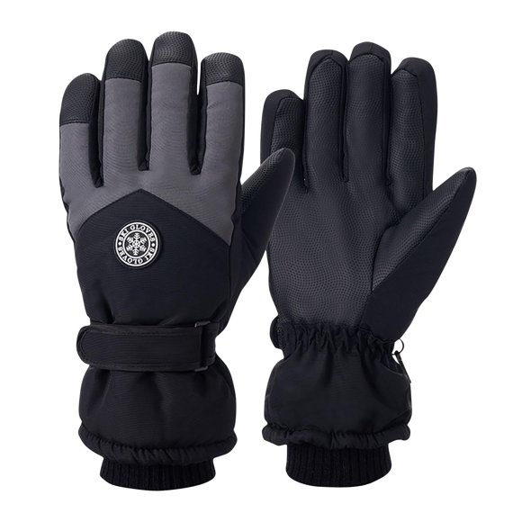 Guantes reflectantes con cremallera, gruesos, cálidos, resistentes al viento, para hombres y mujeres, para ciclismo, conducción, coche, esquí, guantes para exteriores, imprescindibles para el invierno