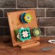 thumbnail image 4 of Tablero de Bloques de Crochet de 11,8 Pulgadas con 20 Agujas/Clavijas, Tablero de Bloques para Tejer A Crochet, Tablero de Bloques de Bambú Granny Square., 4 of 5